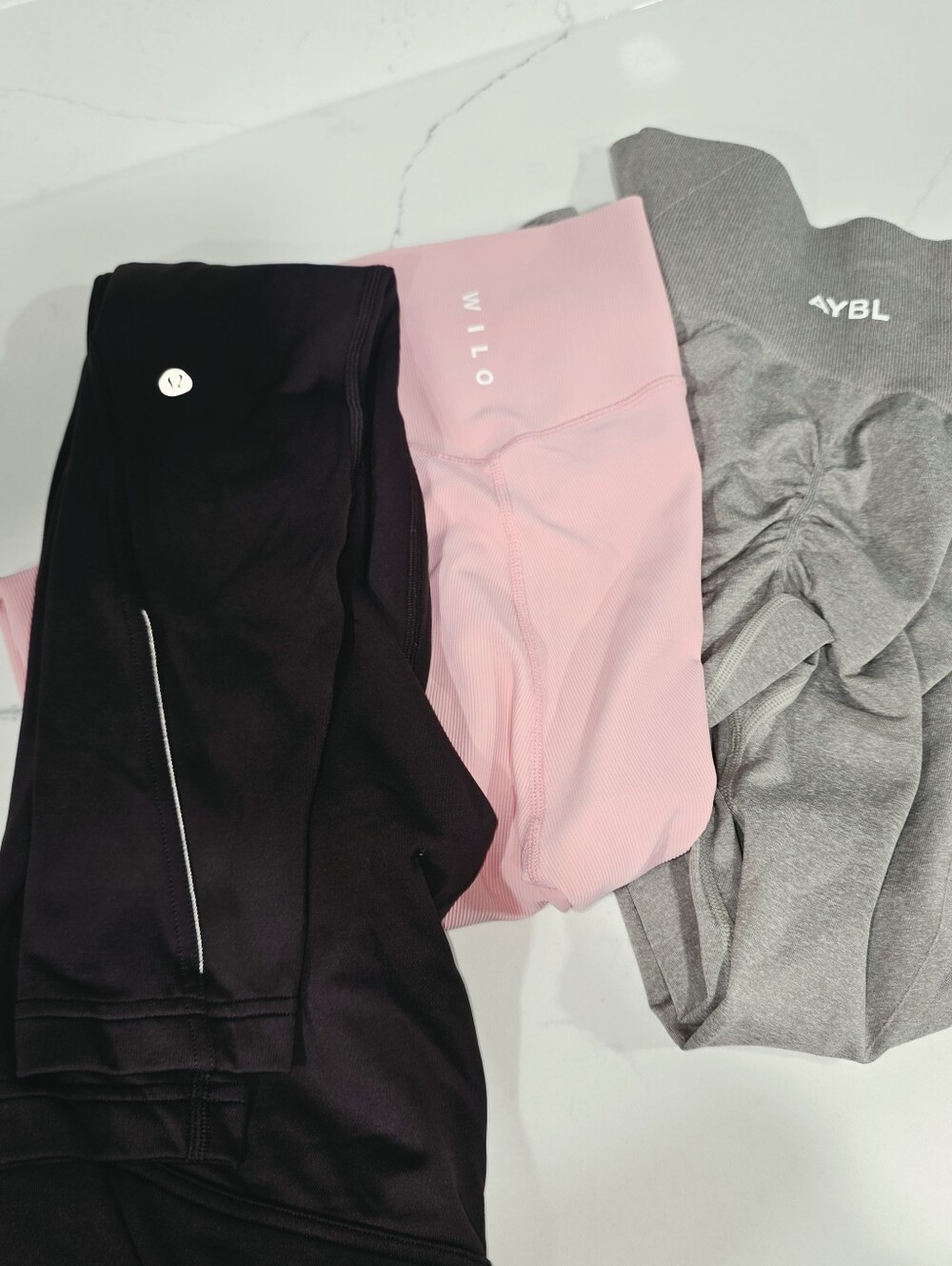 Lot Of THREE Leggings. Size Small. Lulu, Wilo, Aybl
